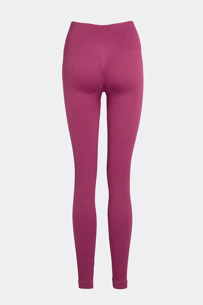 Леггинсы в рубчик FLEXING LEGGINGS POWER Flexit (domsor), розовый