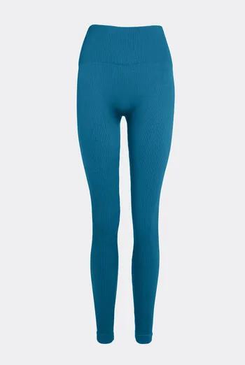 Леггинсы в рубчик FLEXING LEGGINGS POWER Flexit (lyons blue), синий Леггинсы в рубчик FLEXING LEGGINGS POWER Flexit (lyons blue), синий
