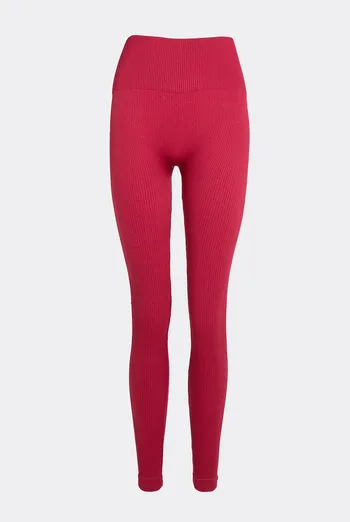 Леггинсы в рубчик FLEXING LEGGINGS POWER Flexit (winterberry), красный Леггинсы в рубчик FLEXING LEGGINGS POWER Flexit (winterberry), красный