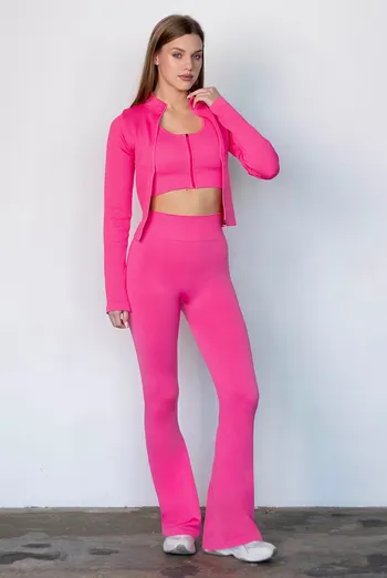 Леггинсы клеш FLEXING LEGGINS «Faboluose» Flexit (raspberry), розовый Леггинсы клеш FLEXING LEGGINS «Faboluose» Flexit (raspberry), розовый
