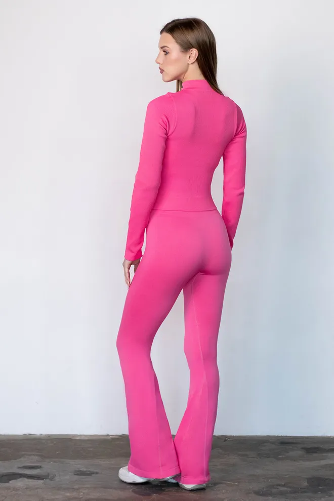 Леггинсы клеш FLEXING LEGGINS «Faboluose» Flexit (raspberry), розовый