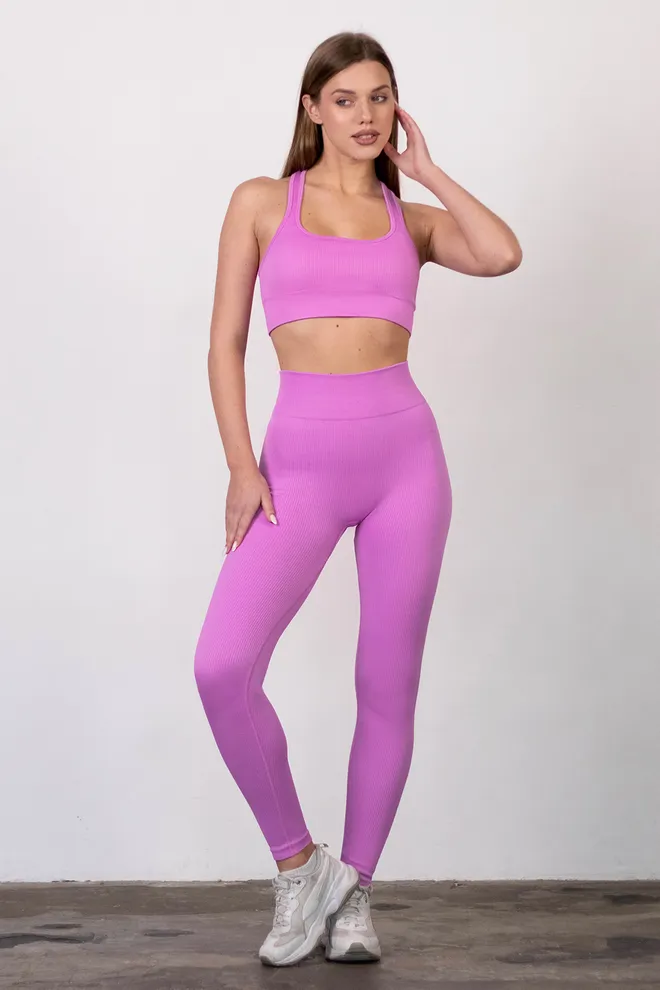 Леггинсы с молниями FLEXING LEGGINS «Urban Chic» Flexit (ultra pink), розовый