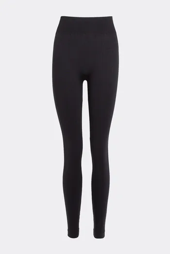 Леггинсы бесшовные FLEXING LEGGINGS Flexit (black), черный