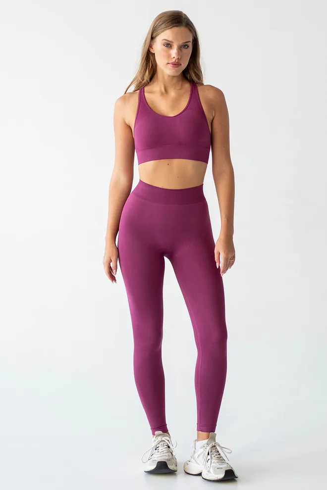 Леггинсы бесшовные FLEXING LEGGINGS Flexit (domsor), розовый