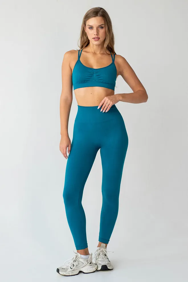 Леггинсы с моделирующим поясом FLEXING LEGGINGS ACTIVE Flexit (lyons blue), синий