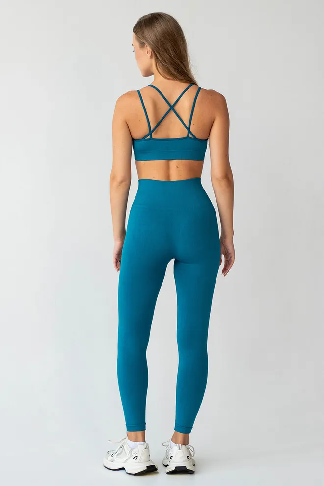Леггинсы с моделирующим поясом FLEXING LEGGINGS ACTIVE Flexit (lyons blue), синий