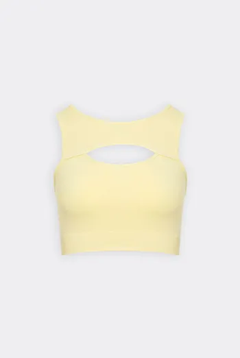 Майка с вырезом FLEX TOP ENERGY Flexit (lemon grass), желтый Майка с вырезом FLEX TOP ENERGY Flexit (lemon grass), желтый