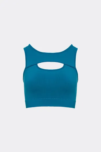 Майка с вырезом FLEX TOP ENERGY Flexit (lyons blue), синий