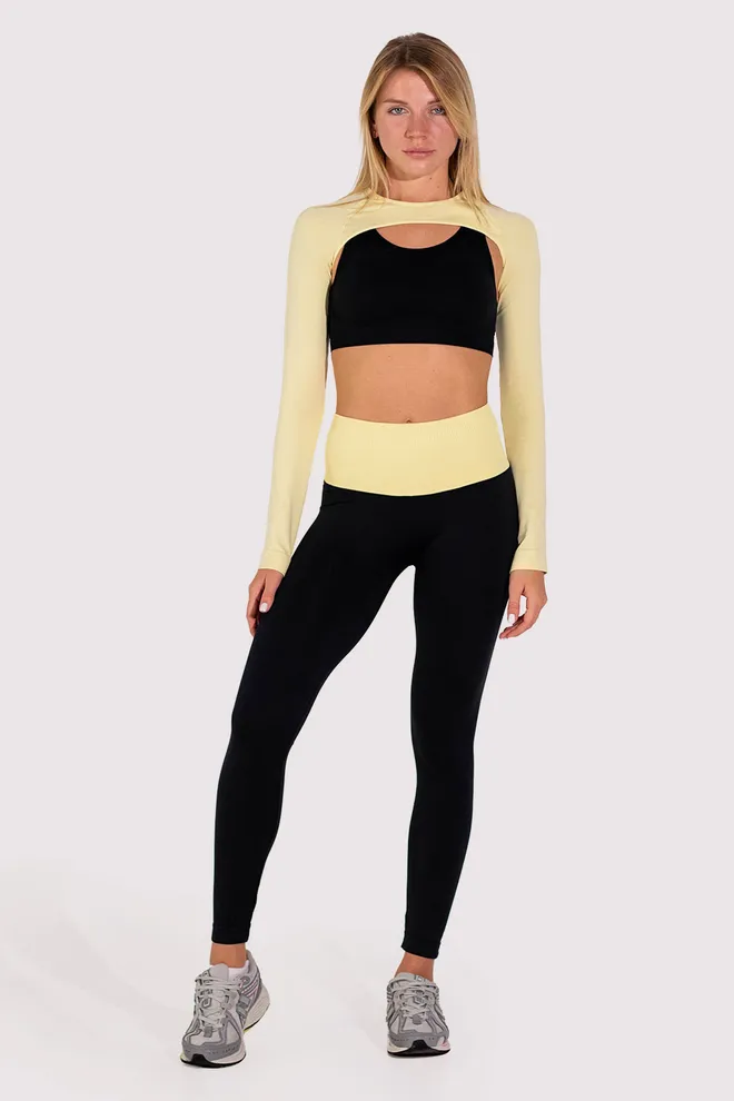 Болеро FLEX SLEEVE Flexit (lemon grass), желтый