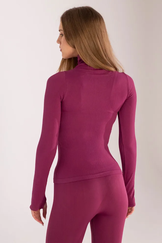 Водолазка в рубчик FLEX POWER Flexit (domsor), розовый