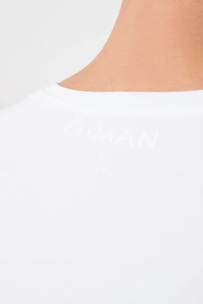 Футболка мужская G-MAN 4601/010 Giulia (white), белый