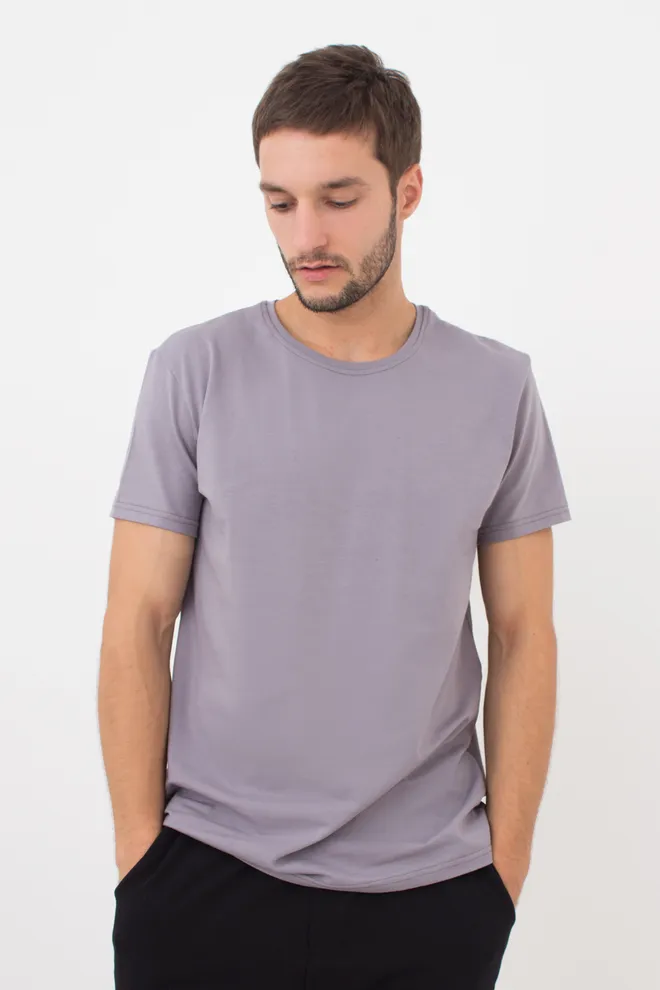 Футболка мужская G-MAN 4601/010 Giulia (grey), серый