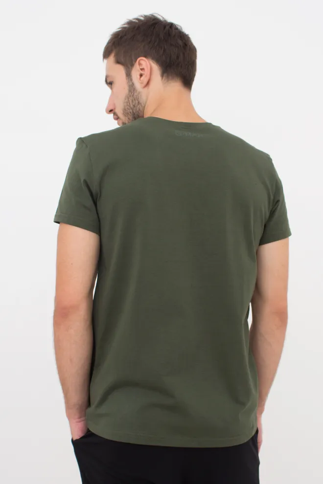 Футболка мужская G-MAN 4601/010 Giulia (light khaki), зеленый