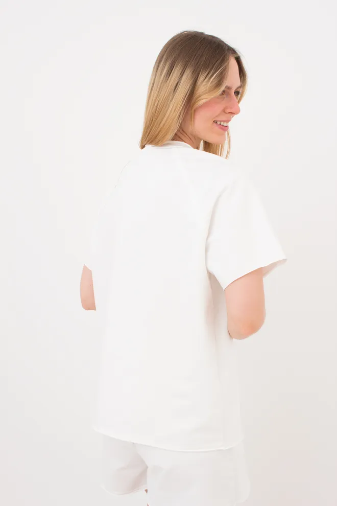 Женская футболка STREET STYLE 4813/180 Giulia (milk), белый