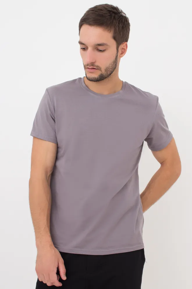 Футболка мужская Adam 49/409/010 Giulia (grey), серый