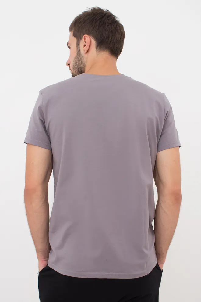 Футболка мужская Adam 49/409/010 Giulia (grey), серый