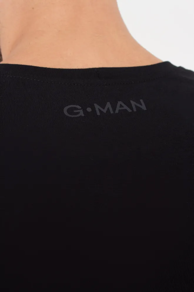 Футболка мужская G-MAN 4601/010 Giulia (black), черный