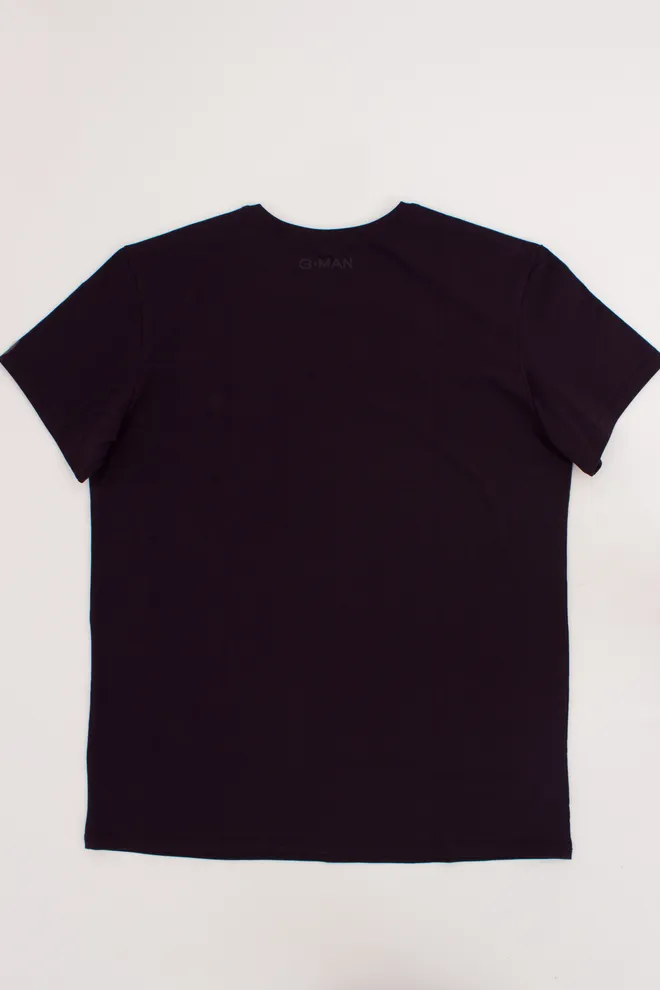 Мужская футолка G-MAN 4601/010 (dark purple)