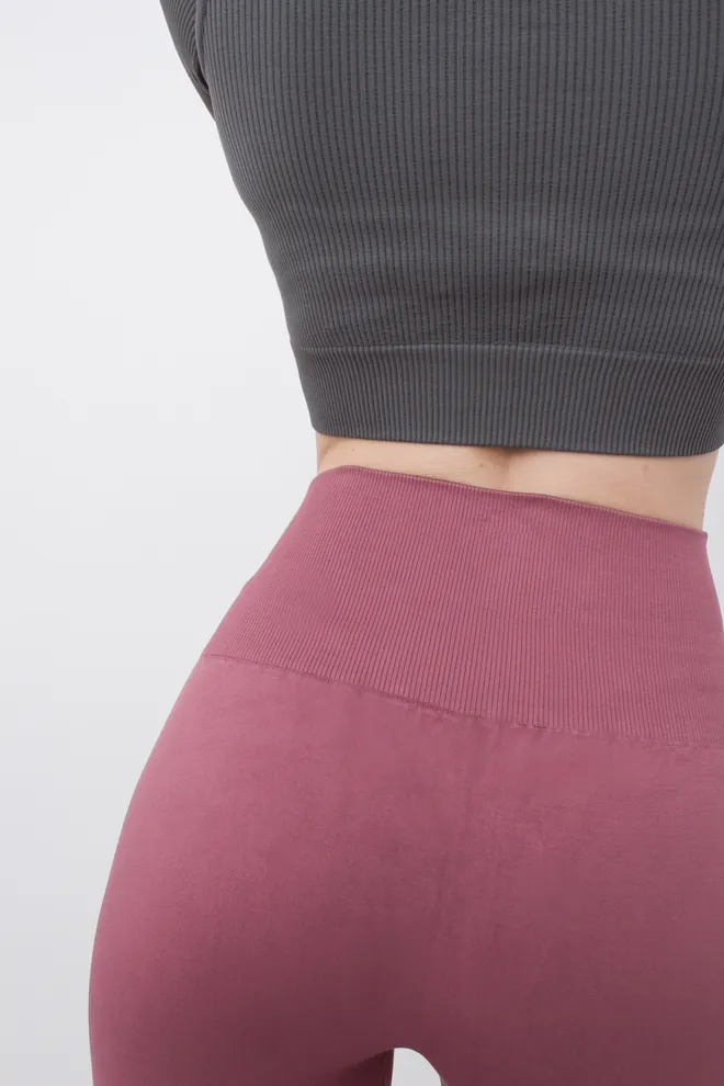 Спортивные бесшовные леггинсы LEGGINGS ENERGY Giulia (flamenco), розовый