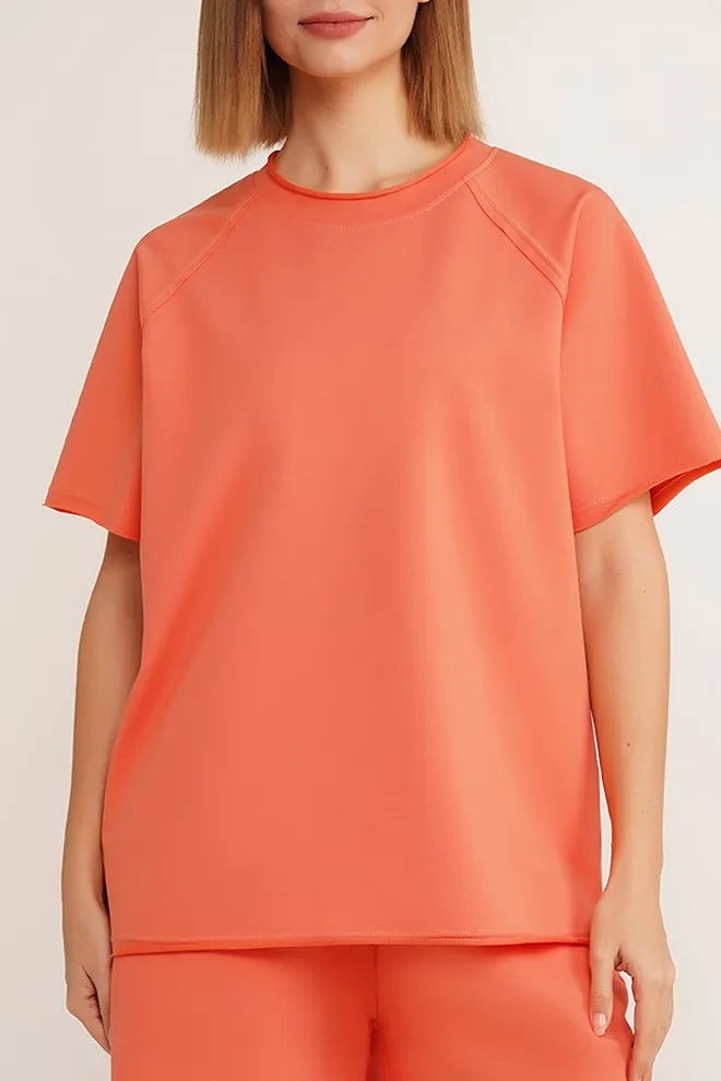 Женская футболка STREET STYLE 4813/180 Giulia (dried carrot), оранжевый