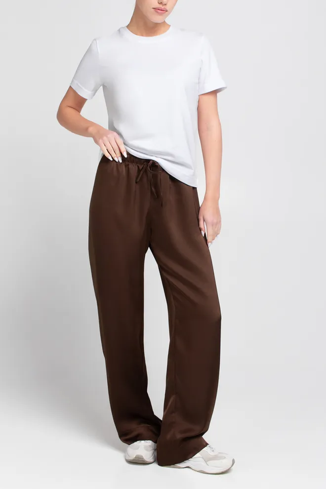 Хлопковая футболка T-SHIRT BASIC NECK FLEX 4815/010 Giulia (white), белый