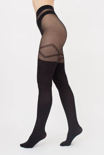 Женские колготки TREND-UP 60 DEN (4) Giulia (nero), черный Женские колготки TREND-UP 60 DEN (4) Giulia (nero), черный