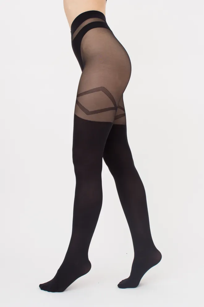 Женские колготки TREND-UP 60 DEN (4) Giulia (nero), черный