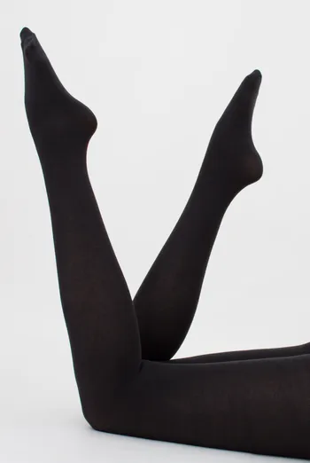 Теплые хлопковые колготки Lucky cotton 200 den Giulia (iron), серый Теплые хлопковые колготки Lucky cotton 200 den Giulia (iron), серый