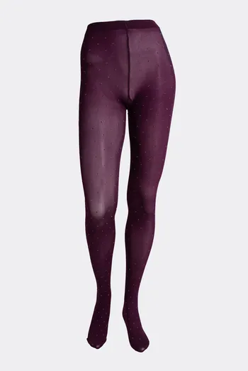 Колготки с люрексом EVELYN 60 (2) Giulia (port wine), бордовый Колготки с люрексом EVELYN 60 (2) Giulia (port wine), бордовый