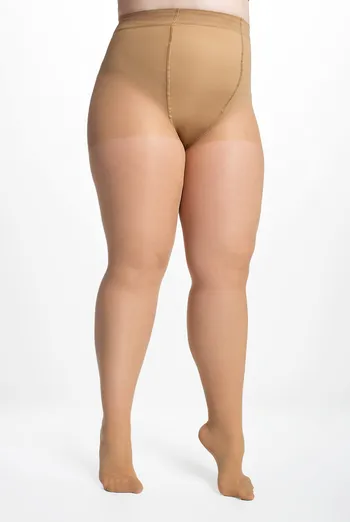 Классические колготки больших размеров MOLLY 40 Giulia (daino), бежевый Классические колготки больших размеров MOLLY 40 Giulia (daino), бежевый