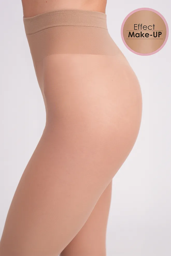 Колготки с эффектом Make-UP SOFT MATT 40 Giulia (daino), бежевый