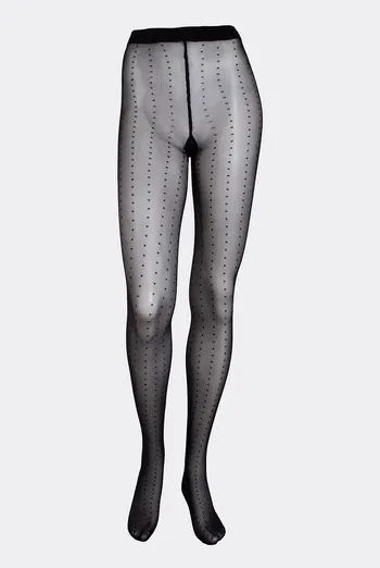 Колготки в горошек MICROTULLE DOTS 40 Giulia (nero), черный Колготки в горошек MICROTULLE DOTS 40 Giulia (nero), черный