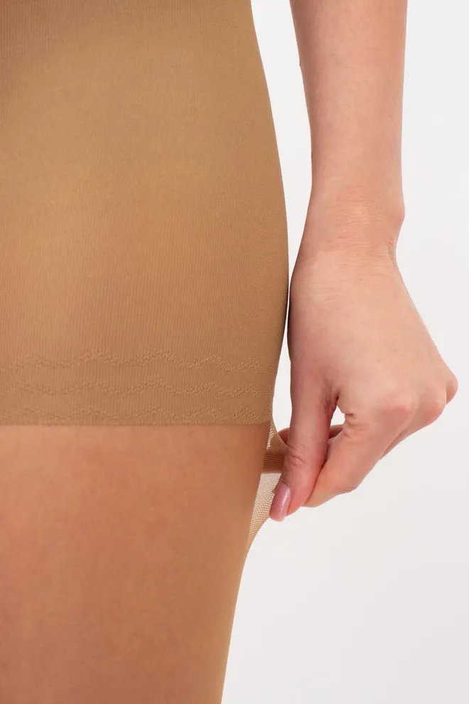 Женские классические корректирующие колготки Slim 20 den Giulia (visone), бежевый