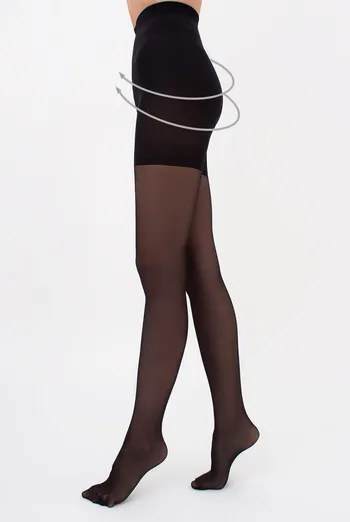 Классические корректирующие колготки Slim 40 den Giulia (nero), черный Классические корректирующие колготки Slim 40 den Giulia (nero), черный
