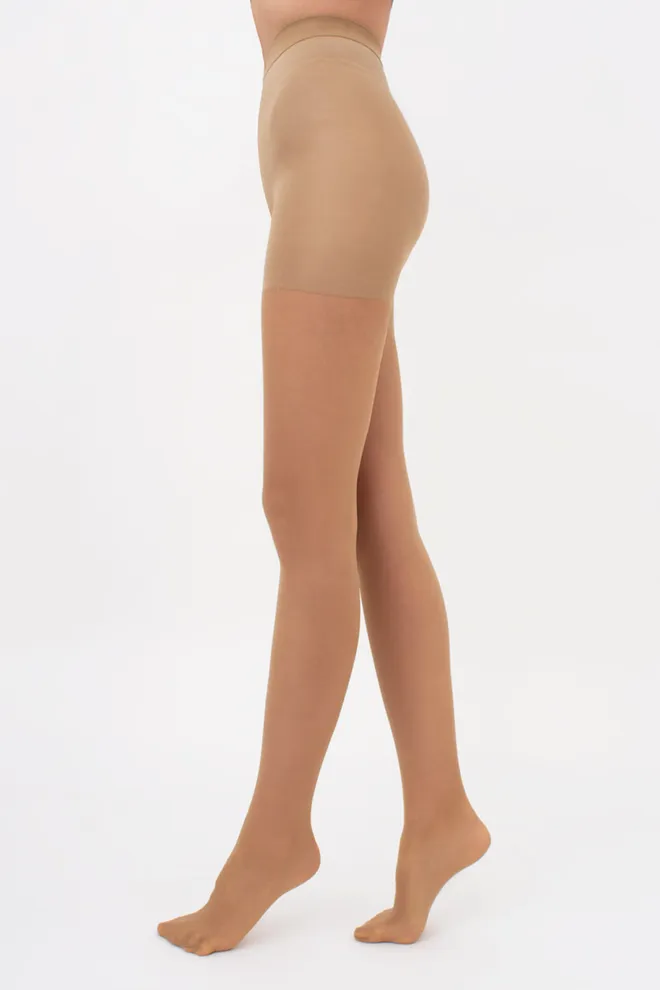 Классические корректирующие колготки Slim 40 den Giulia (daino), бежевый