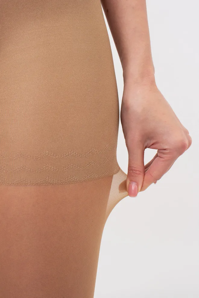 Классические корректирующие колготки Slim 40 den Giulia (daino), бежевый