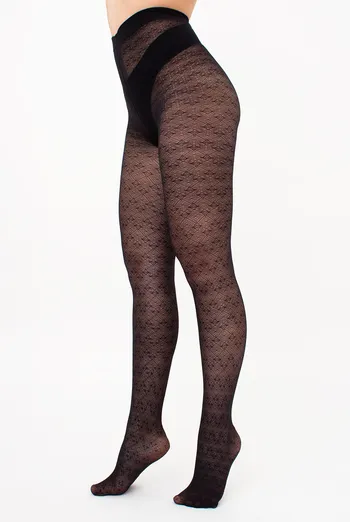 Колготки с ажурным рисунком TISSUE 20 (2) Giulia (nero), черный Колготки с ажурным рисунком TISSUE 20 (2) Giulia (nero), черный