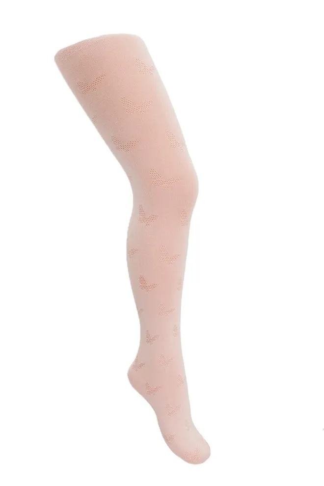 Детские колготки с бабочками Debbie 60 den model 2 Giulia (panna)