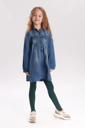 Детские однотонные колготки из микрофибры Betty 80 den Giulia (botella) Детские однотонные колготки из микрофибры Betty 80 den Giulia (botella)