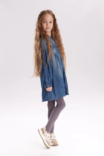 Детские однотонные колготки из микрофибры Betty 80 den Giulia (grafite) Детские однотонные колготки из микрофибры Betty 80 den Giulia (grafite)