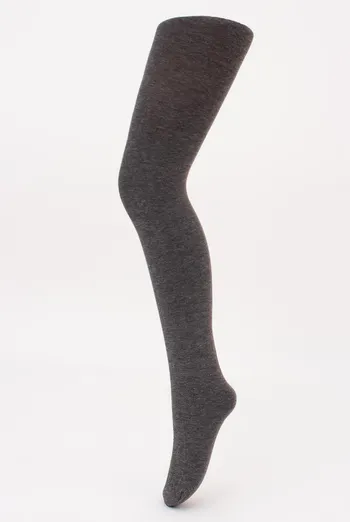 Детские хлопковые колготки ENJOY COTTON 180 Giulia (deep grey melange), серый Детские хлопковые колготки ENJOY COTTON 180 Giulia (deep grey melange), серый
