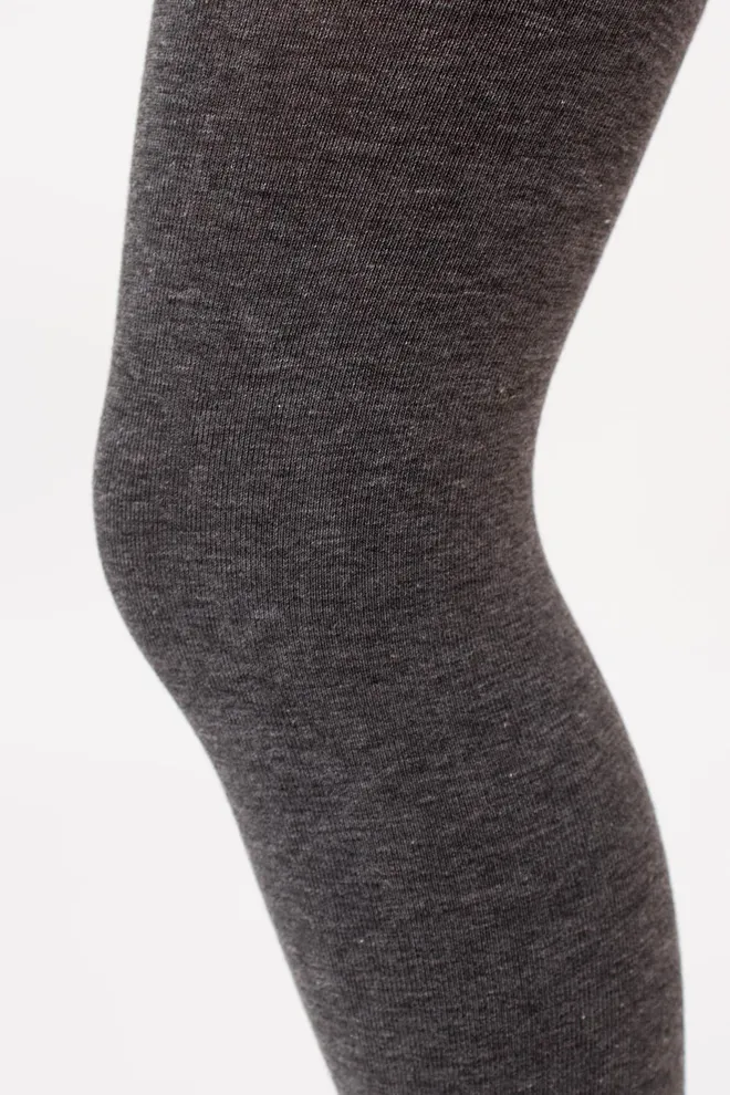 Детские хлопковые колготки ENJOY COTTON 180 Giulia (deep grey melange), серый