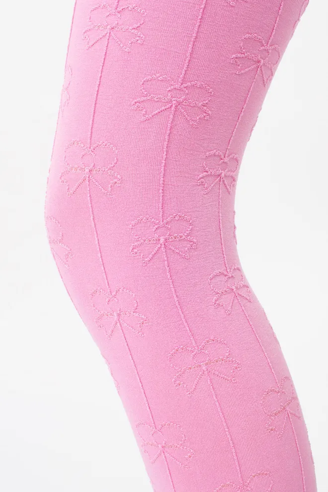 Детские колготки с бантиками HOLLY SHINE 80 (1) Giulia (sweet lilac), розовый