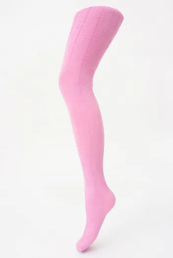 Детские колготки с бантиками HOLLY SHINE 80 (1) Giulia (sweet lilac), розовый