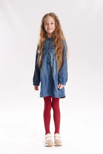 Детские однотонные колготки из микрофибры Betty 80 den Giulia (granato) Детские однотонные колготки из микрофибры Betty 80 den Giulia (granato)