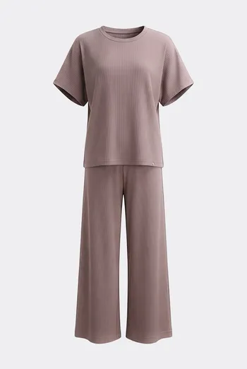 Комплект в рубчик LIGHT ESSENTIAL 5126/320 Giulia (dusty brown), коричневый Комплект в рубчик LIGHT ESSENTIAL 5126/320 Giulia (dusty brown), коричневый