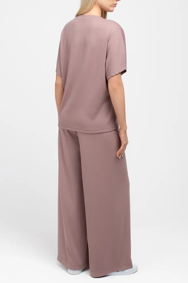 Комплект в рубчик LIGHT ESSENTIAL 5126/320 Giulia (dusty brown), коричневый