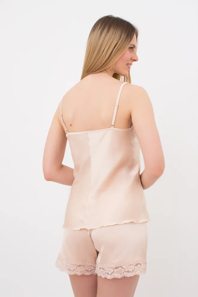 Пижама женская с шортами HELENA 6007/051 Giulia (naturale), бежевый