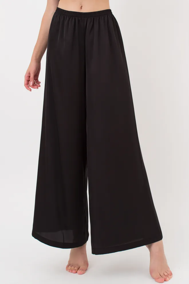 Пижама женская с широкими штанами HELENA 5008/051 Giulia (black), черный