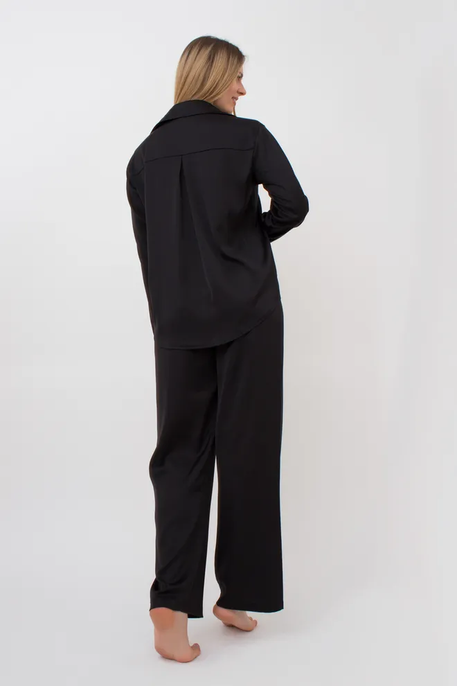 Шелковая пижама HELENA 5508/050 Giulia (black), черный
